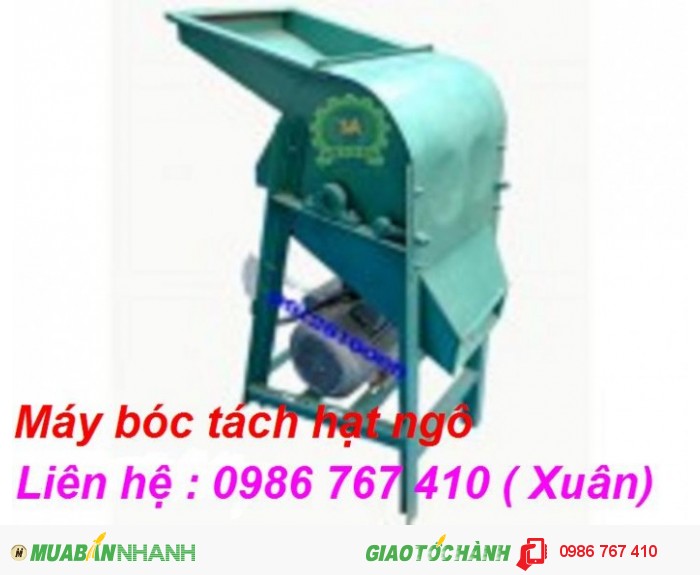 Máy tách hạt ngô, máy bóc tách hạt ngô giá rẻ., 78784