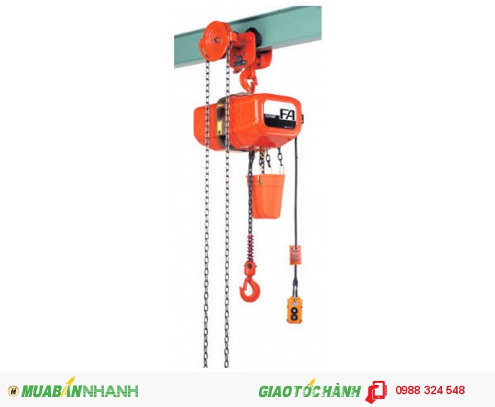 Pa Lăng điện xích Elephant Nhật Bản, elephant electric chain hoist