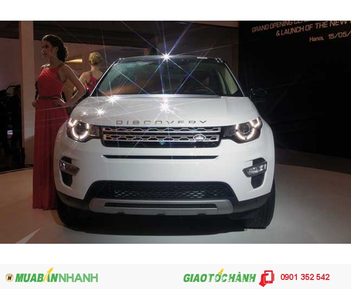 Bán LandRover Discovery Luxury năm 2015, màu xám, xe nhập Anh Quốc