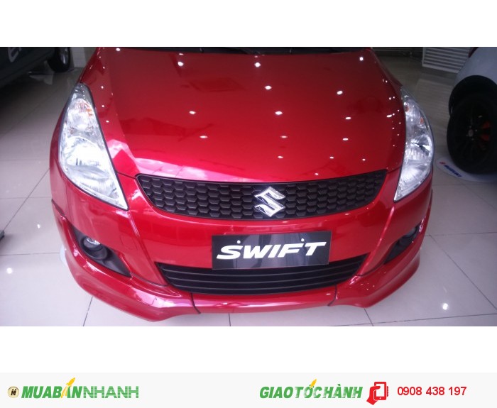 Suzuki Swift 2015, 4A/T màu đỏ
