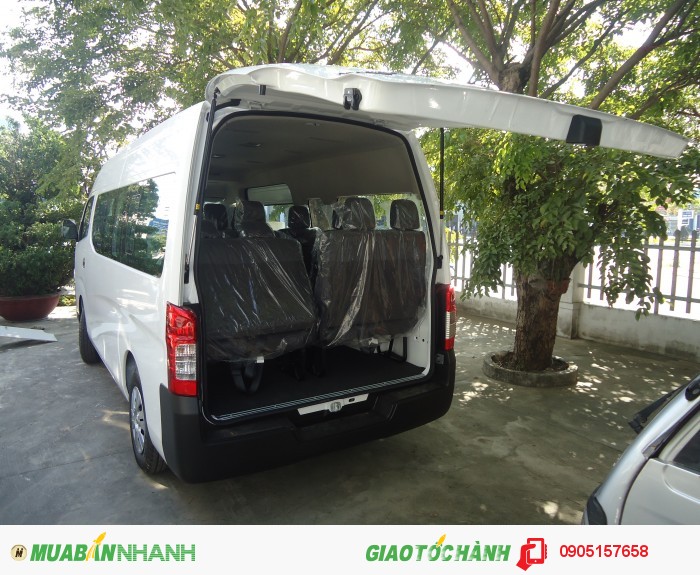 Nissan Urvan NV350 - 2.5L, Nhập Nhật, 16 chổ, Máy dầu, tại Nissan Đà Nẵng