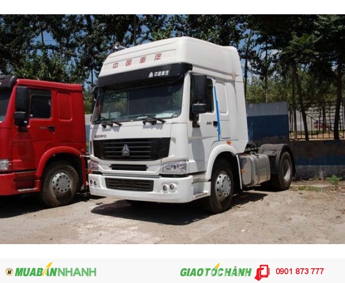 Chuyên bán xe đầu kéo Howo A7 375HP 3 chân 6x4 nhập khẩu/Giá xe đầu kéo Howo Cabin A7 máy 375 nhập khẩu tốt nhất miền Nam