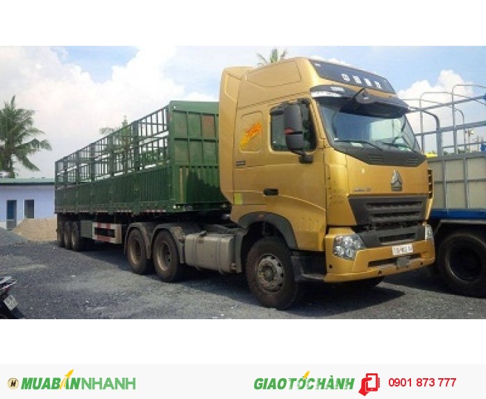 Chuyên bán xe đầu kéo Howo A7 375HP 3 chân 6x4 nhập khẩu/Giá xe đầu kéo Howo Cabin A7 máy 375 nhập khẩu tốt nhất miền Nam