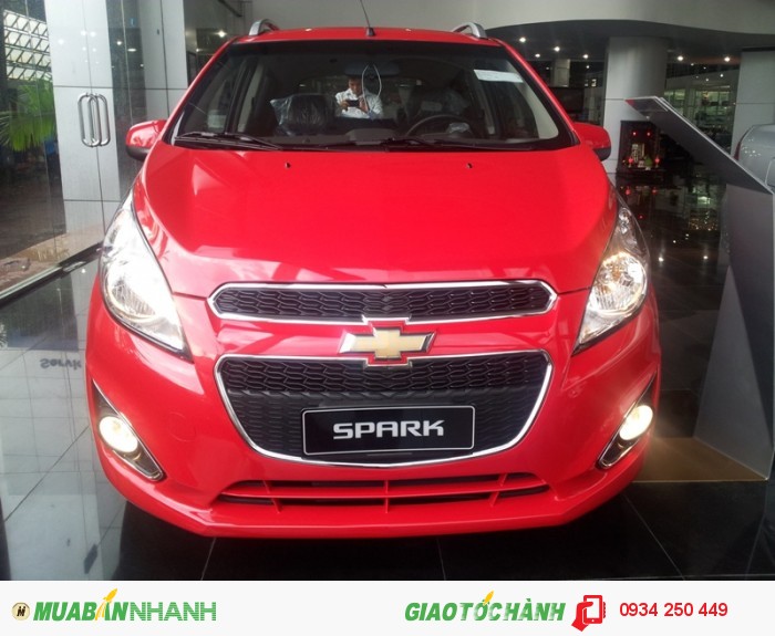 Chevrolet SPARK 1.2 hỗ trợ vay 100% giá trị xe