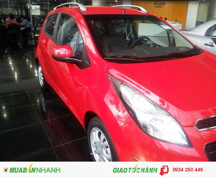 Chevrolet SPARK 1.2 hỗ trợ vay 100% giá trị xe