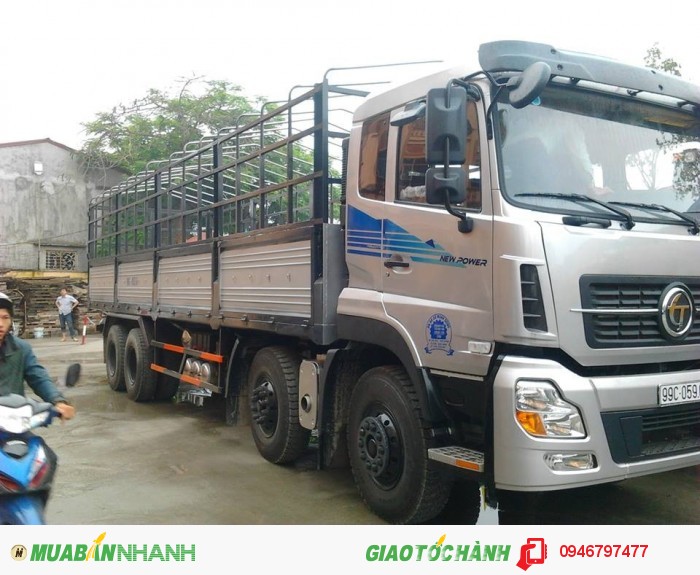 Đại lý bán xe tải Dongfeng 4 chân 19 tấn Trường Giang