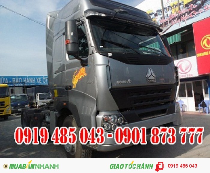 Cần mua xe đầu kéo Howo Cabin A7 375HP 3 chân 6x4 ở đâu? Giá xe đầu kéo Howo Hổ Vồ 3 chân/3 giò máy 375 rẻ nhất miền Nam