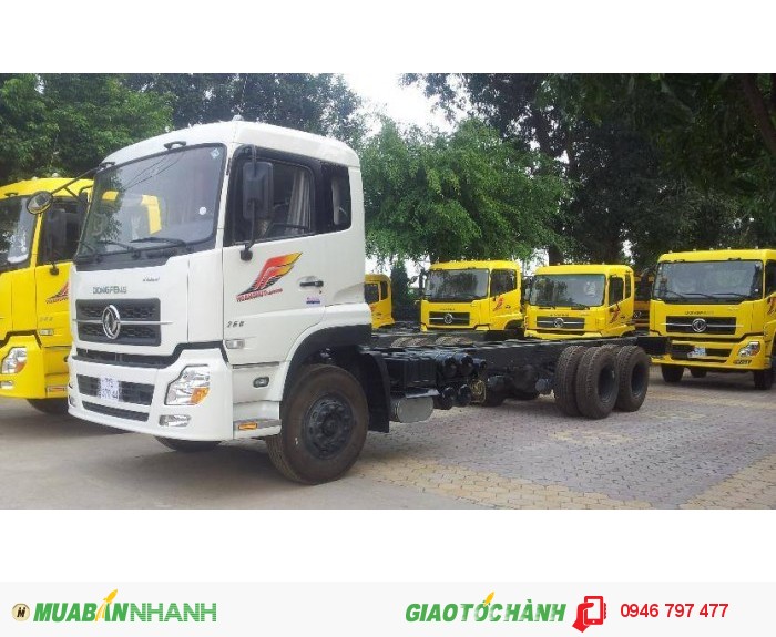 Giá xe tải Dongfeng 3 chân 13T5 ( 13.5 tấn ) máy C260 Hoàng Huy