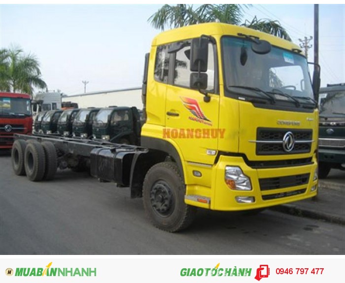 Giá xe tải Dongfeng 3 chân 13T5 ( 13.5 tấn ) máy C260 Hoàng Huy
