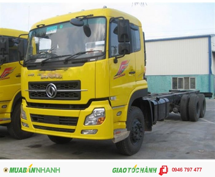 Giá xe tải Dongfeng 3 chân 13T5 ( 13.5 tấn ) máy C260 Hoàng Huy