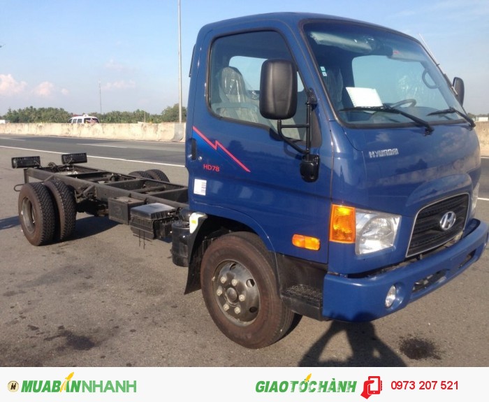 Xe tải Hyundai HD78 nhập khẩu cao cấp giá tốt