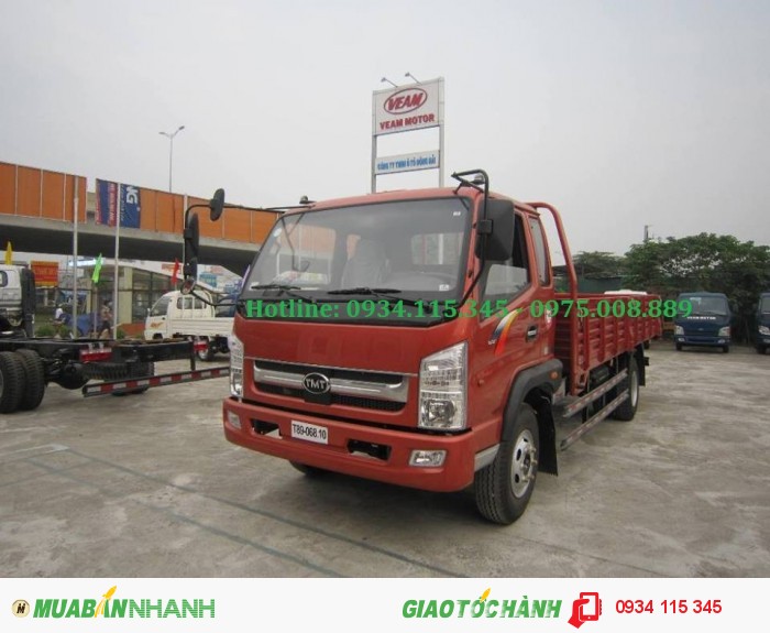 Đại lý bán xe tải TMT 7t( xe tải Cửu Long 7 tấn) trả góp trả thẳng giá rẻ nhất mọi thời điểm