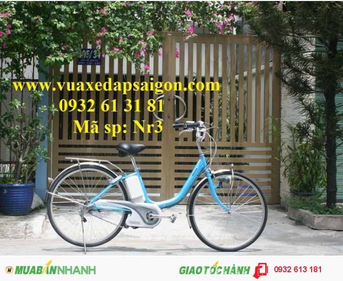 Xe đạp điện Nhật National tay ga 3 chế độ