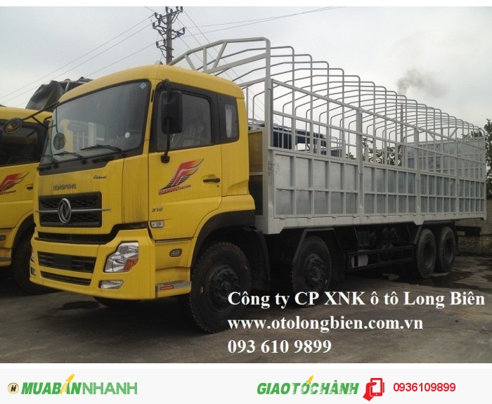Xe tai dongfeng, xe tải dongfeng 4 chân, gia xe tai dongfeng 2017