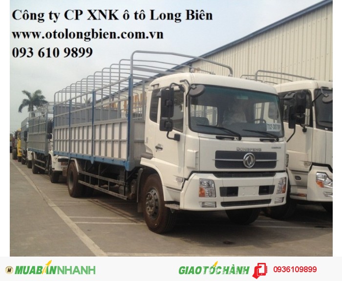 Xe tai dongfeng, xe tải dongfeng 4 chân, gia xe tai dongfeng 2017
