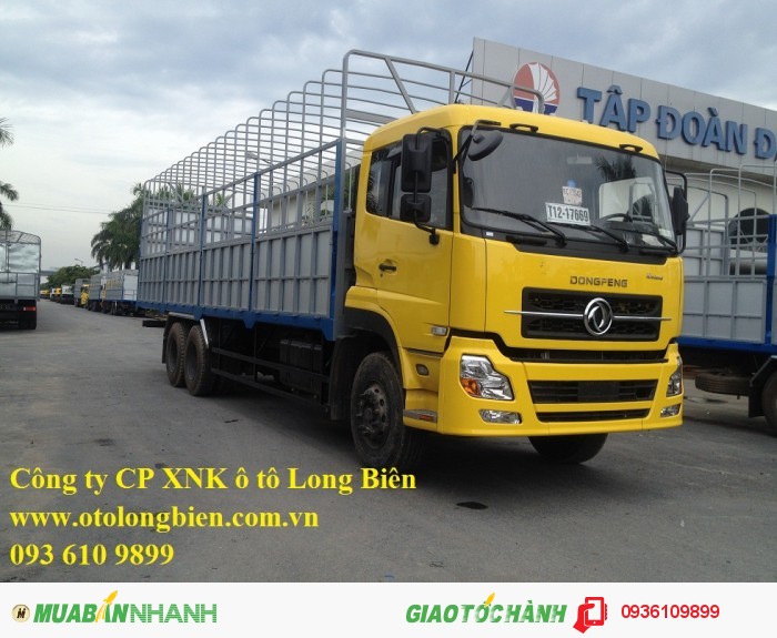 Xe tai dongfeng, xe tải dongfeng 4 chân, gia xe tai dongfeng 2017