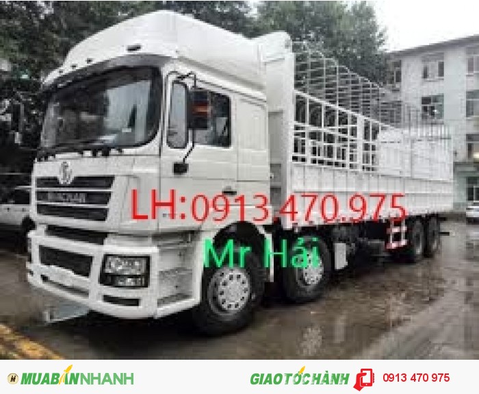 Xe tải thùng SHACMAN 4 chân 310PS
