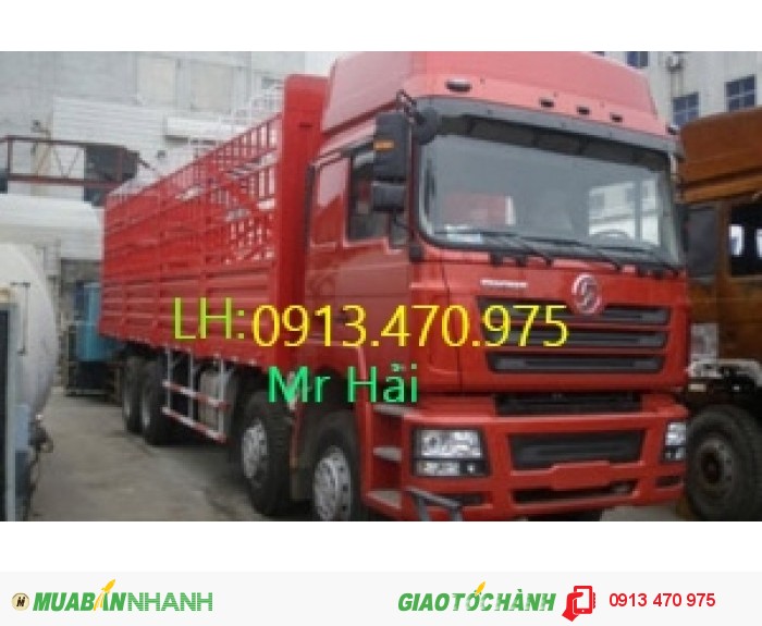 Xe tải thùng SHACMAN 4 chân 310PS