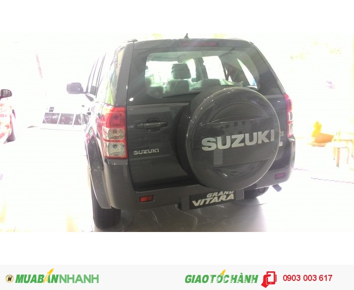 Cần bán Suzuki Grand Vitara xám 2015, xe nhập khẩu. giá chỉ 869tr