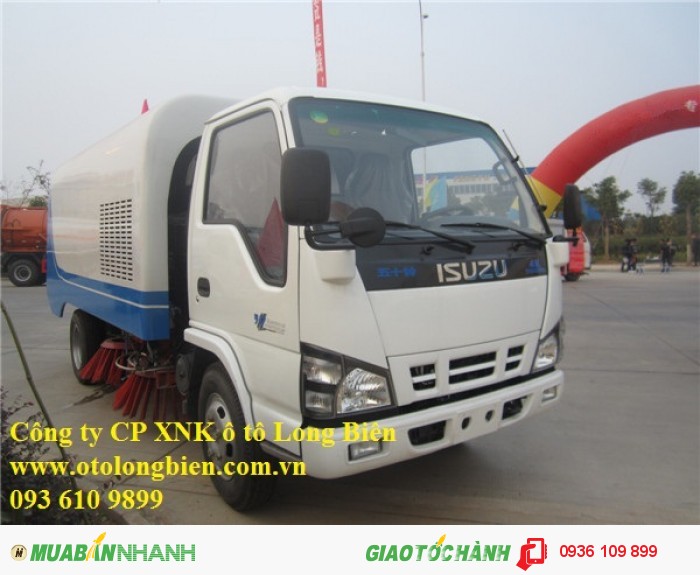 Xe quét đường hút bụi, Isuzu, hyundai, Daewoo, Fuso, Dongfeng 4, 5-6m3 tại Hà Nội 2016, 2017