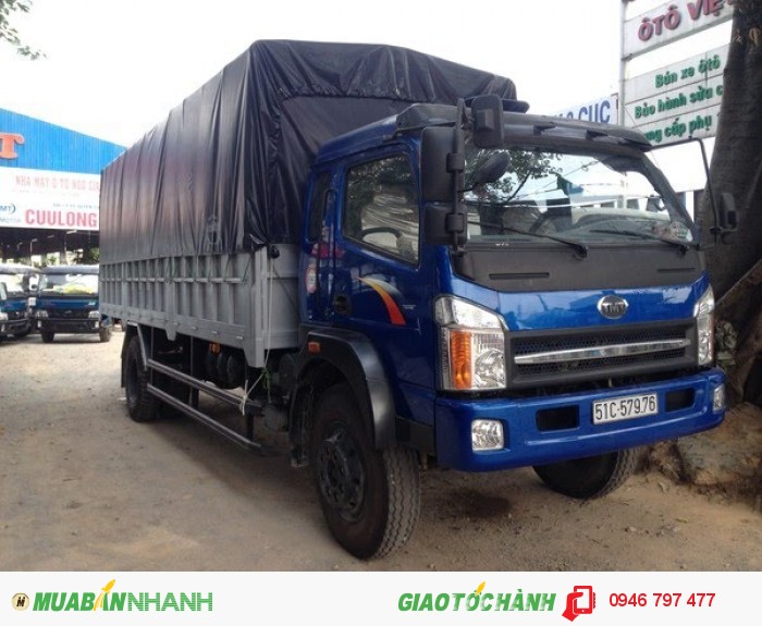 Bán xe tải Dongfeng 7T5/7.5 tấn Cửu Long TMT thùng dài 8m