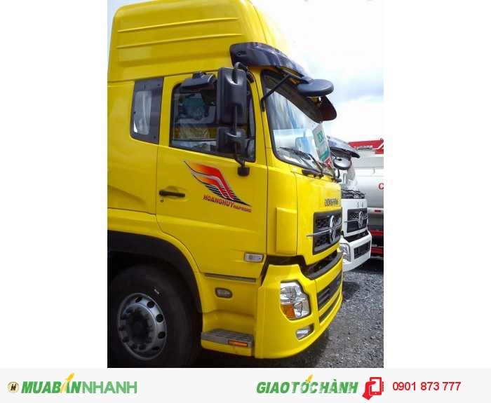 Chuyên bán đầu kéo Dongfeng Hoàng Huy L375 3 chân nhập khẩu/Đầu kéo Dongfeng 3 chân (3 giò) máy Cummins nhập khẩu