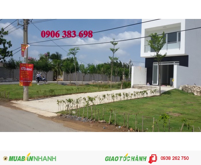 Đất thổ cư-ngay chợ Long Trường, Q9