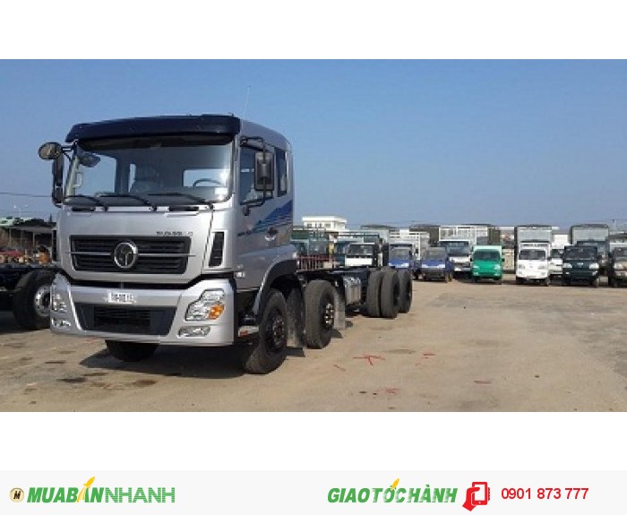 Xe tải Dongfeng Trường Giang 4 chân 2 cầu thật