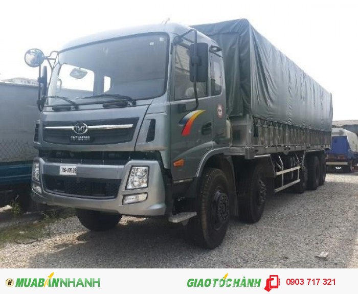 Bán xe tải TMT 5 chân 22 tấn tổng tải trọng 34 tấn.