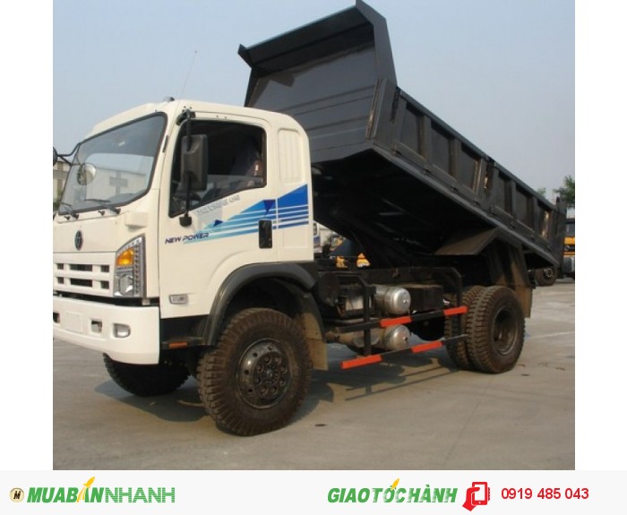 Xe ben Dongfeng 3 chân 14 tấn Trường Giang, Bán xe ben Dongfeng 3 chân 2 cầu thật trả góp lãi suất thấp