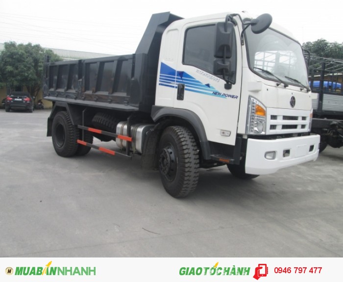 Giá bán xe Ben Tự Đỗ Dongfeng 7T8 (8 tấn) Trường Giang 2 cầu thật