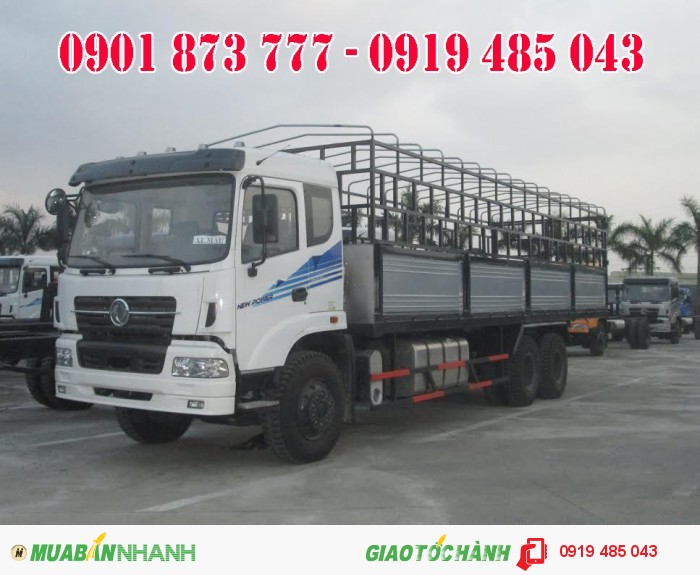 Xe tải Dongfeng Trường Giang 4 chân (4 giò) 2 cầu trả góp - Giá xe tải Dongfeng 4 chân (4 giò) tốt nhất miền Nam
