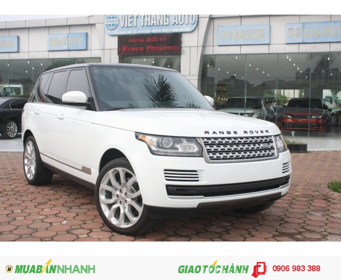 LandRover RangeRover Supercharged HSE 3.0 thùng to Màu trắng 2015
