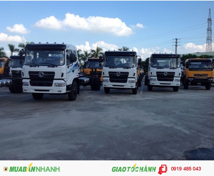 Đại lý xe tải Dongfeng Trường Giang 4 chân 2 cầu 2 zí uy tín, trả góp lãi suất thấp nhất