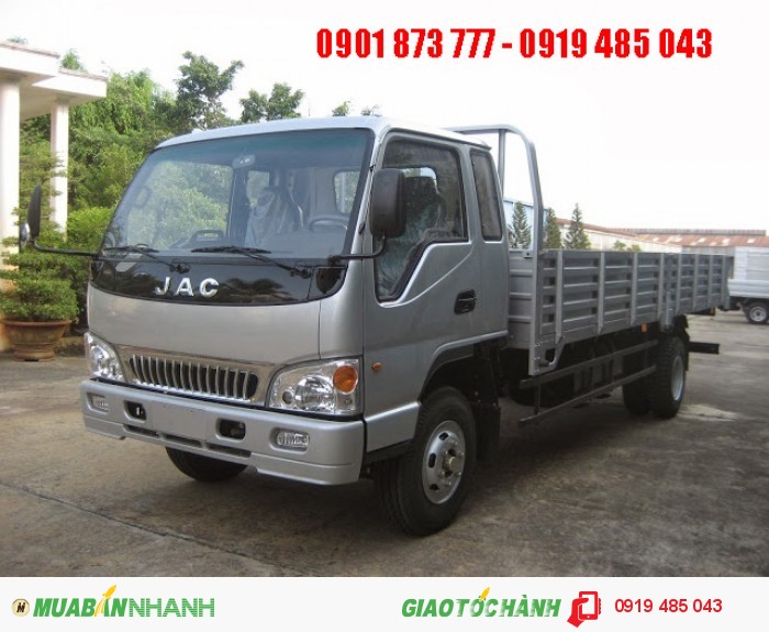Cần mua xe tải JAC 4T9 6T4 7T25 trả góp lãi suất thấp, Bán xe JAC 4.9 tấn 6.4 tấn 7.25 tấn giao ngay