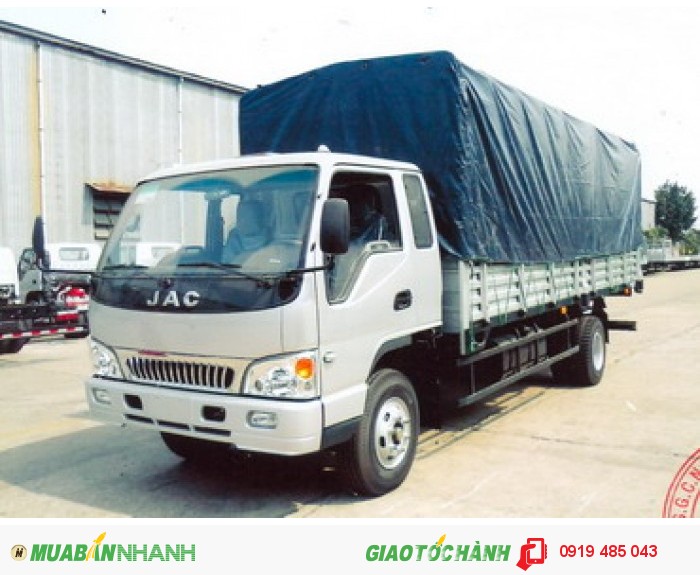 Cần mua xe tải JAC 4T9 6T4 7T25 trả góp lãi suất thấp, Bán xe JAC 4.9 tấn 6.4 tấn 7.25 tấn giao ngay