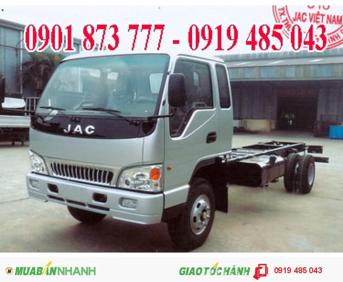 Cần mua xe tải JAC 4T9 6T4 7T25 trả góp lãi suất thấp, Bán xe JAC 4.9 tấn 6.4 tấn 7.25 tấn giao ngay