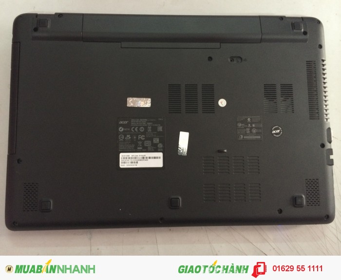 Acer e5 571 i5 5200 4gb 500gb còn bảo hành dài của acer