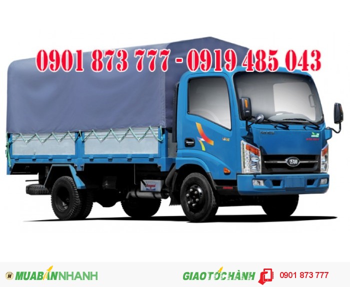 Đại lý xe tải Veam 1.25 tấn 1.5 tấn 2 tấn 2.5 tấn 3.5 tấn 4.9 tấn 6.5 tấn uy tín nhất miền Nam hiện nay tại TpHCM