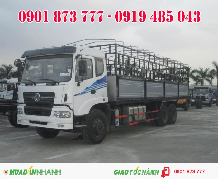 Xe tải Dongfeng 3 chân 14.5 tấn, Giá xe Dongfeng 14T5 3 chân, Đại lý xe Dongfeng 3 chân 14,5 tấn uy tín nhất