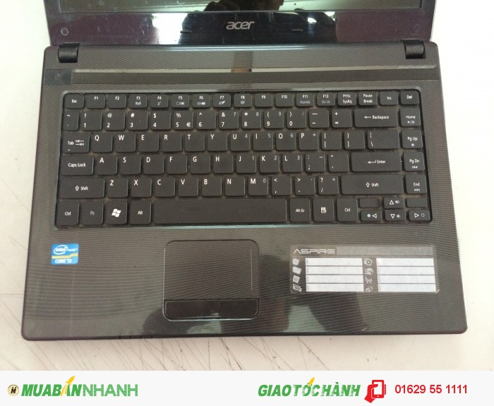 Laptop Acer 4752 core i3 2330 2gb 250gb máy đẹp giá 4 triệu 200k