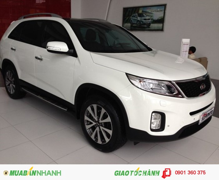 Kia New Sorento 2015 giá ưu đãi hấp dẫn tháng 8!
