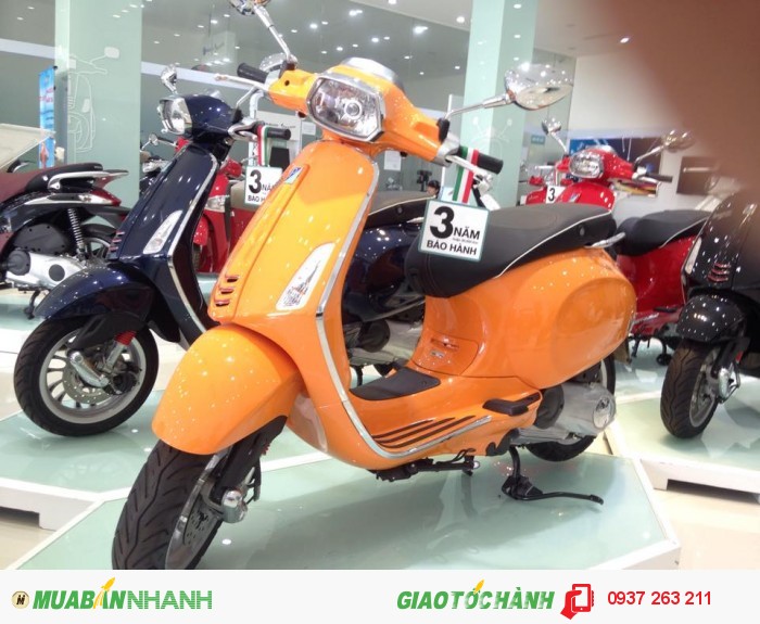Mua ngay xe Piaggio Vespa Sprint trong tháng 8 !