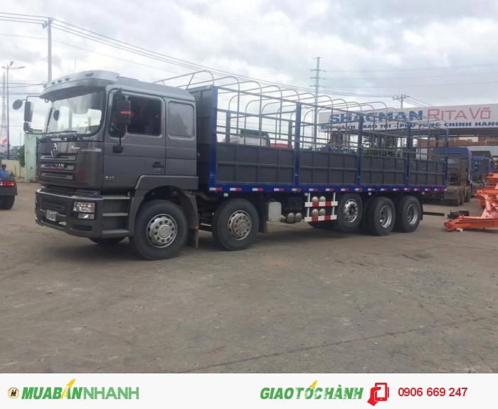 Xe tải 5 chân Shacman tải trọng cao 22.220 kg