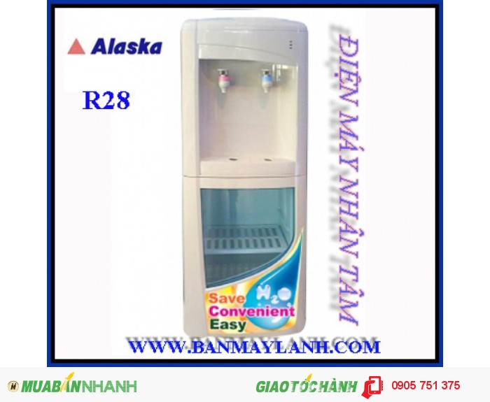 Máy nước uống nóng lạnh ALASKA R28 không có ngăn lạnh