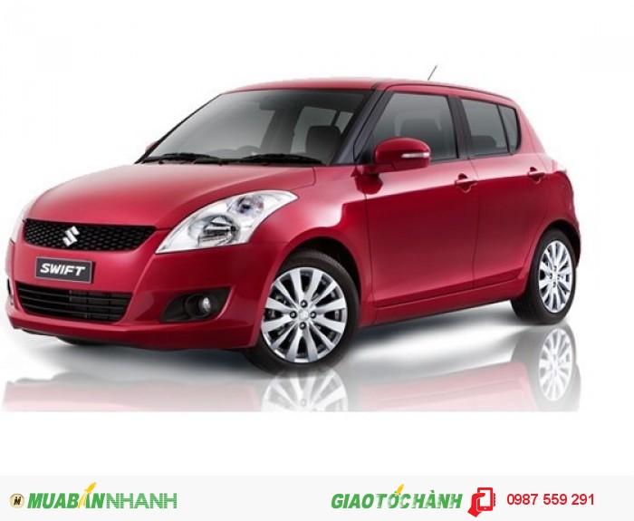 Suzuki Swift màu trắng 2015 trang bị thêm xi nhan