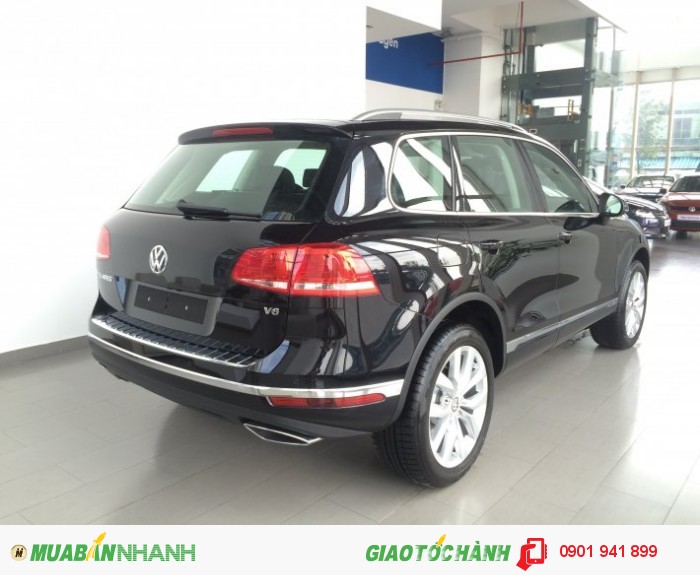 Volkswagen Touareg GP 3.6L FSI V6 2015 đen sang trọng . Nhập khẩu chính hãng