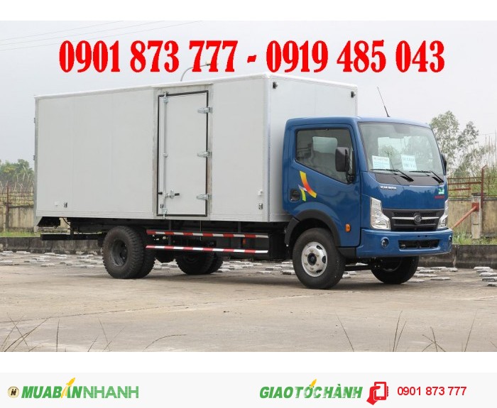 Mua xe tải Veam 1 tấn 1.25 tấn 1.5 tấn 2 tấn 2.5 tấn 3.5 tấn 4.9 tấn 6.5 tấn trả góp lãi suất thấp nhất miền Nam