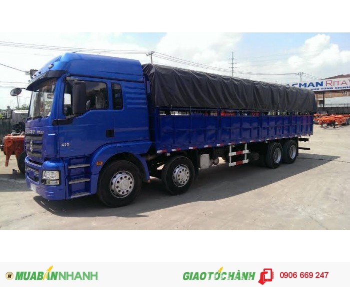 Xe tải 4 chân Shacman