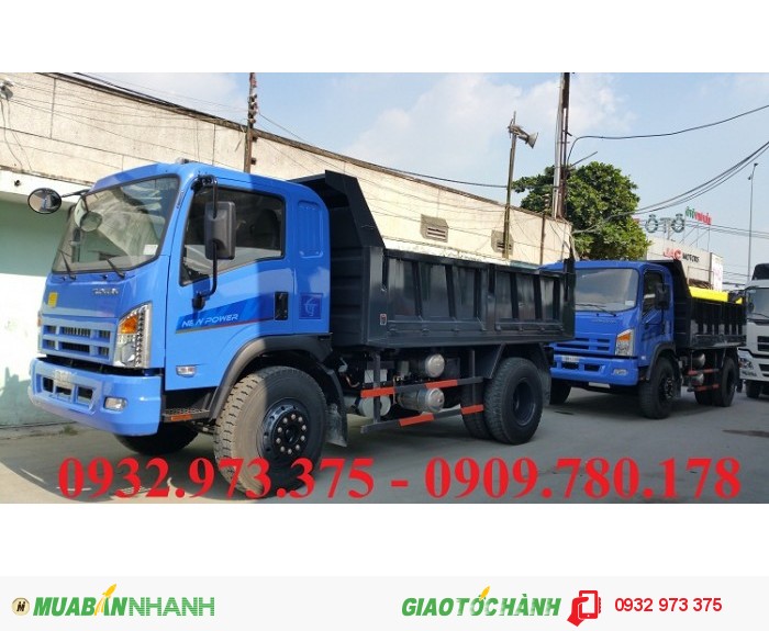 Cửa hàng bán Xe Ben DongFeng Trường Giang 2 chân 9T2/9,2 tấn - 3 chân 14T/14 tấn